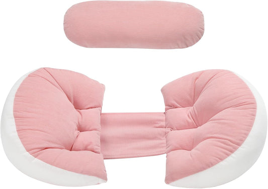وسادة حمل، وسادة أذن للحمل، وسادة دعم للخصر Coussin de grossesse, Oreiller Enceinte Oreille de Grossesse, Coussin de Soutien à la Taille