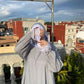 عباية الصلاة  بالقب  توب كريب روزا قياس ستندار