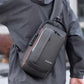 Sac à bandoulière Noir Antivol Imperméable avec Port USB حقيبة كتف سوداء مضادة للسرقة ومقاومة للماء مزودة بمنفذ USB