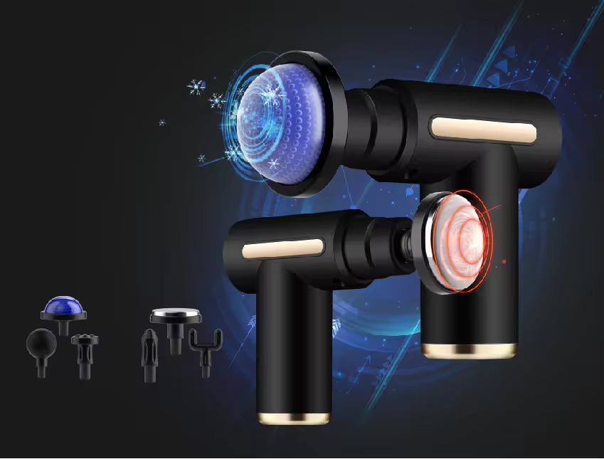 Massage Gun Hot Cold Compress مسدس تدليك العضلات المحمول