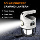 مصباح يدوي للتخييم يعمل بالطاقة الشمسية Lampe torche de camping solaire avec chargeur d'urgence rechargeable USB-C pour téléphones portables