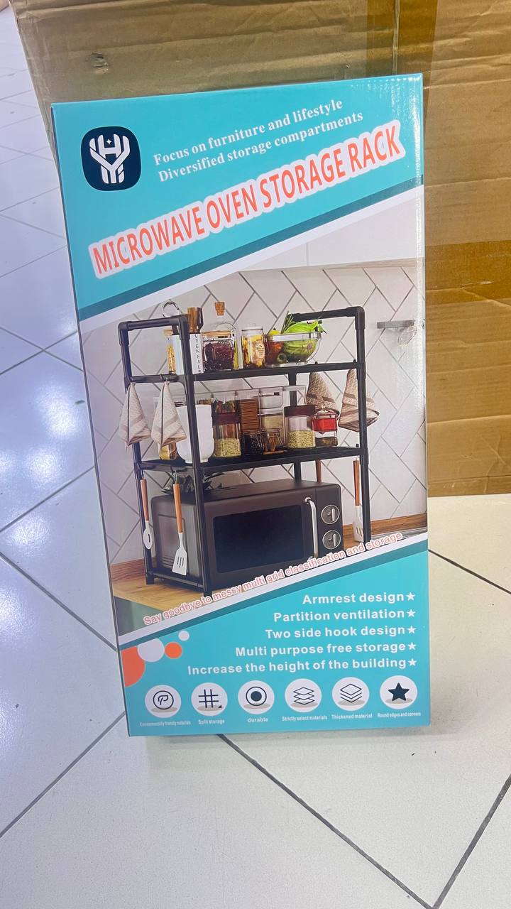 Kitchen multifunctional storage rack رف تخزين متعدد الوظائف للمطبخ