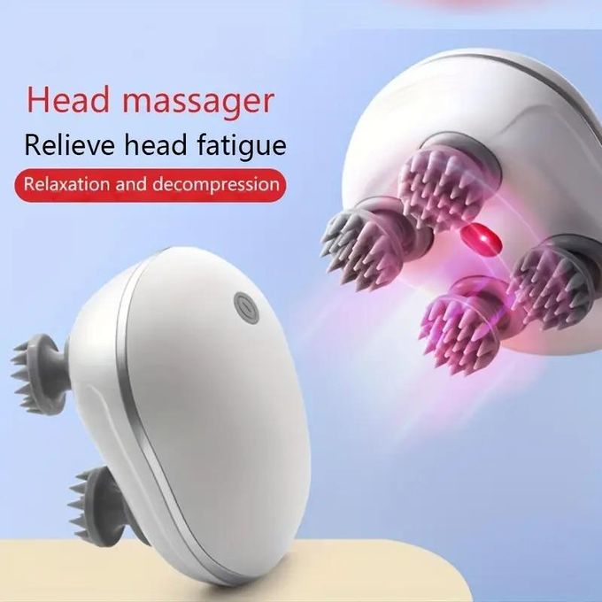 Masseur électrique du cuir chevelu rechargeable جهاز تدليك فروة الرأس الكهربائي القابل لإعادة الشحن