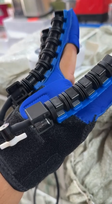 قفاز روبوتي لإعادة تأهيل اليد Gant de Robot Rééducation Main Dispositif de Rééducation de Main Gants pour Arthrose L'Hémiplégie