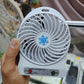 Mini ventilateur portable de bureau rechargeable مروحة مكتبية صغيرة محمولة قابلة لإعادة الشحن عبر منفذ USB