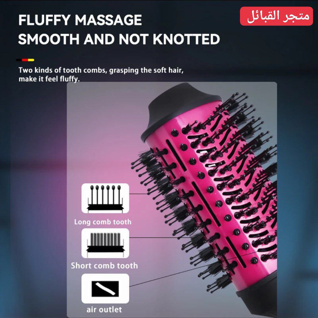 KEMEy Km-8011 Peigne chauffant à air chaud Électrique Séchoir à cheveux