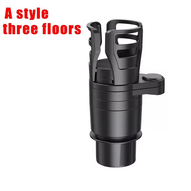 Adaptateur extensible multifonctionnel pour porte-gobelet de voiture, grande capacité