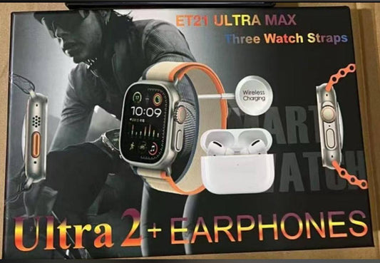 Smart watch ET21 ULTRA2 plus Earphones ULTRA MAX