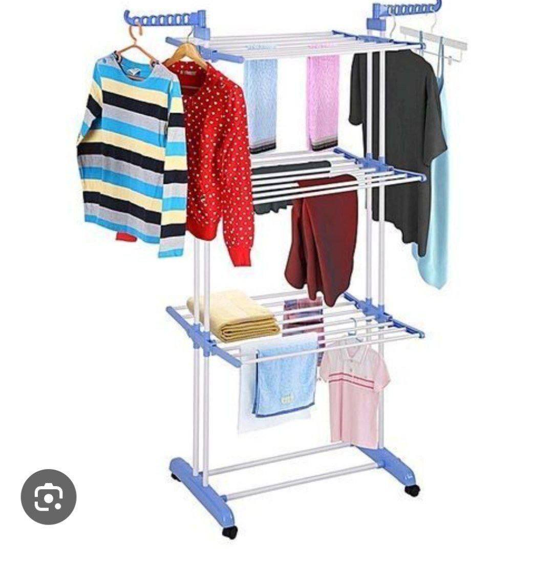 رف تجفيف الملابس القابل للطي Support de séchage de linge pliable
