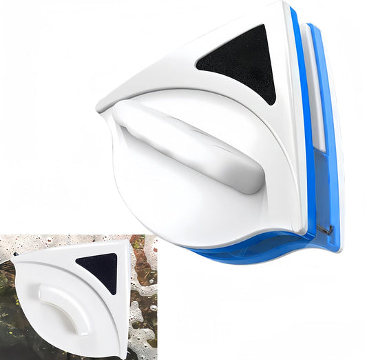 Double Faced Glass Clean Nettoyeur de vitres magnétique double face منظف زجاج مغناطيسي، ماسحة زجاج مزدوجة الجوانب