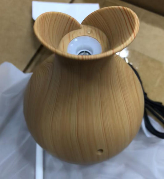 Mini vaporisateur d'huile essentielle brume portable usb nébuliseur de bureau électrique grain de bois, diffuseur d'air, diffuseur d'arôme, humidificateur