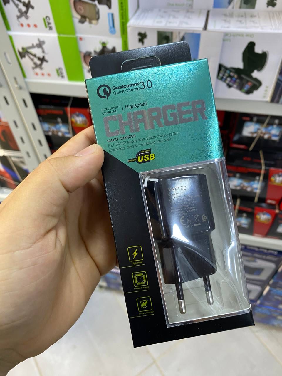 Smart Chargeur rapide full 3A USB