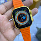 SMART WATCH T10 ULTRA 2.09 INFINITE BRACELET ORANGE