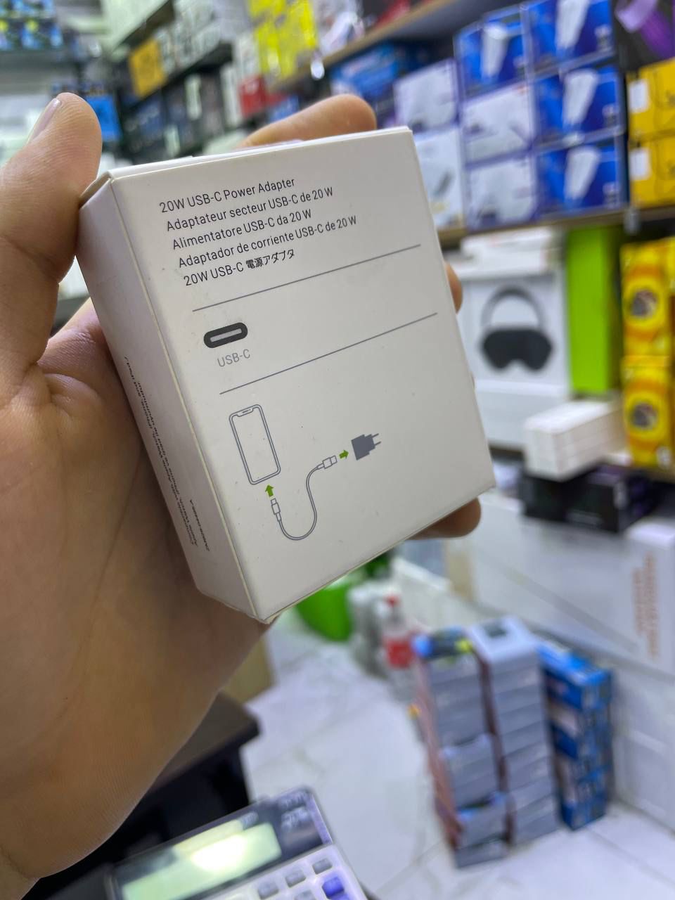 Chargeur USB-C+C 35W pour iPHONE