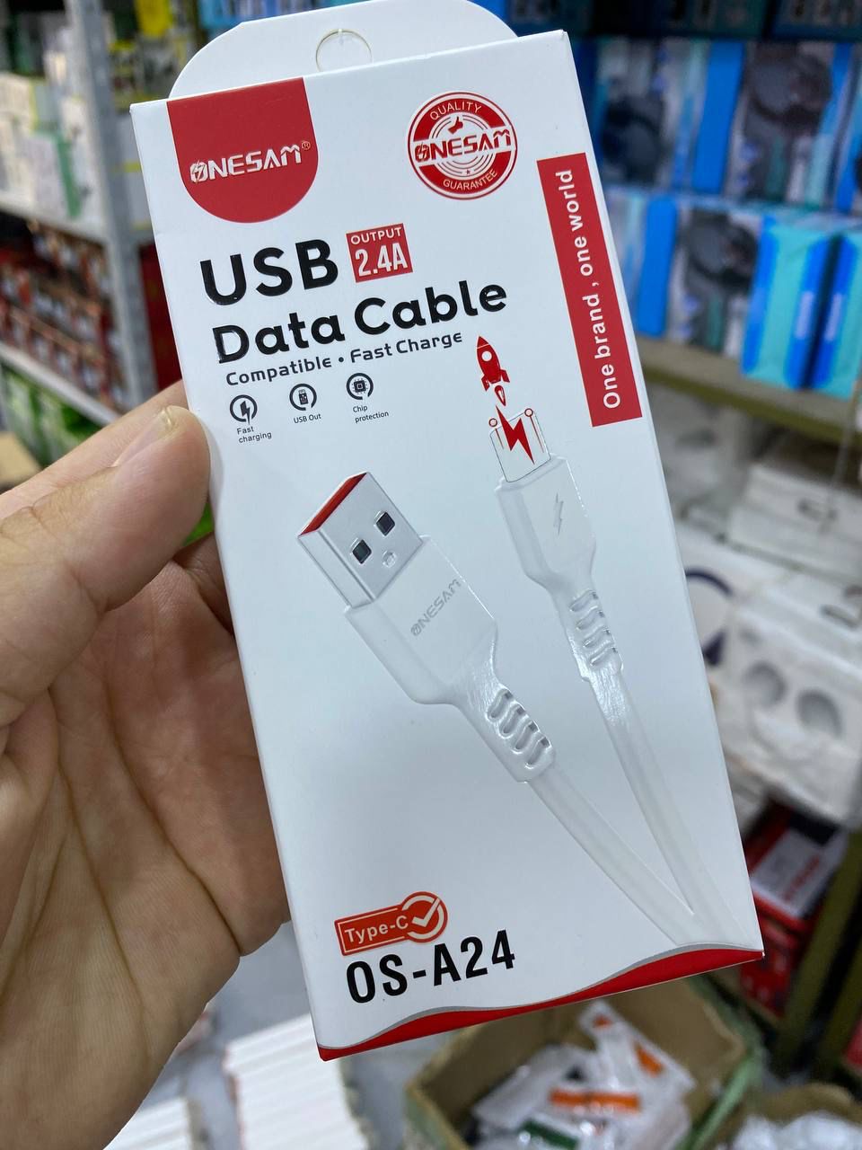 Cable USB pour Charge rapide 2.4A