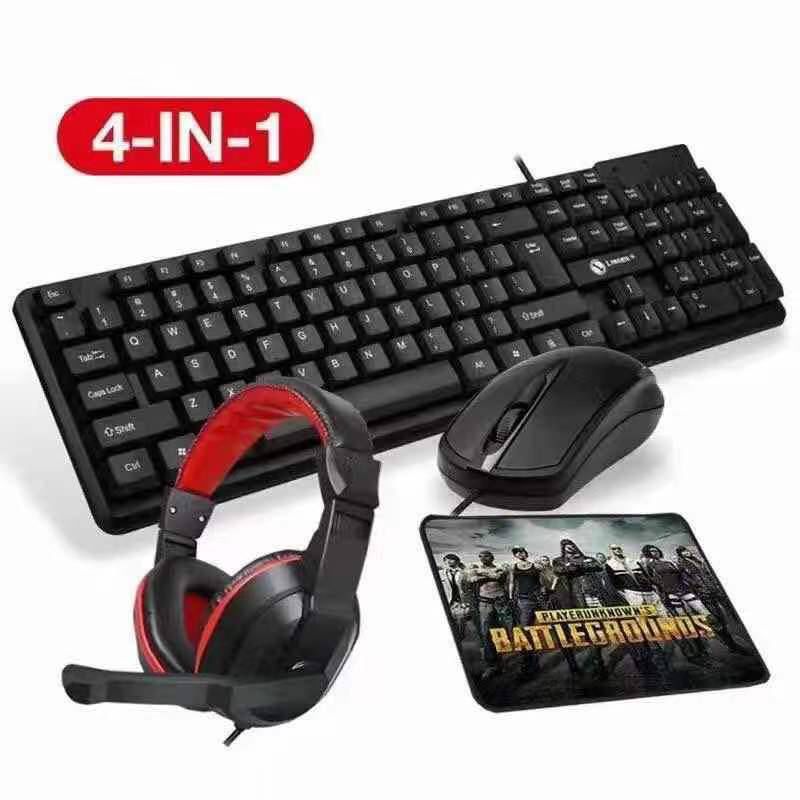 Clavier souris casque pour gaming