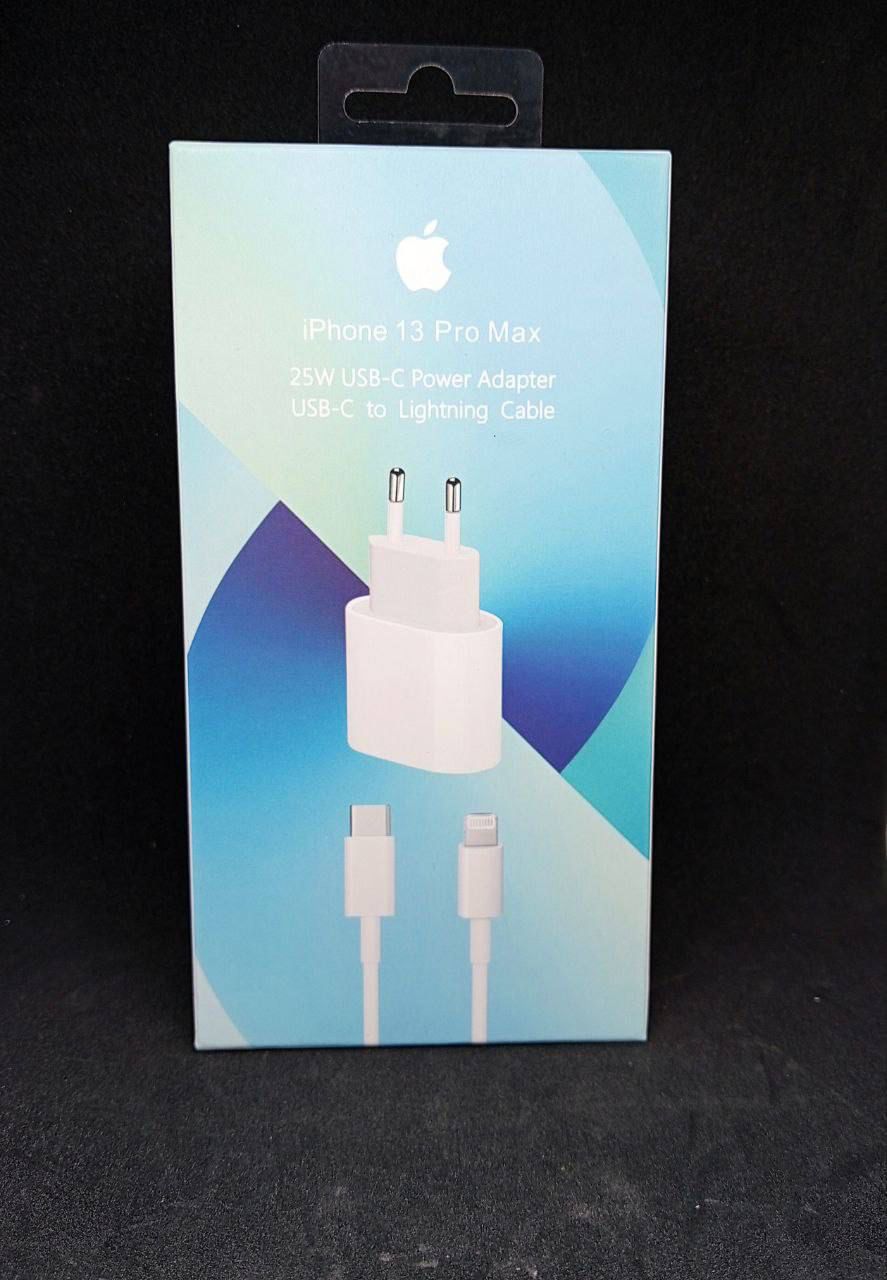 Chargeur pour iPhone 13 Pro Max 25W