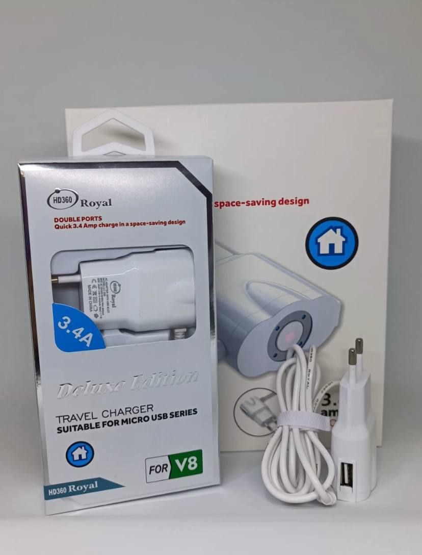 Chargeur 3.4A double port USB