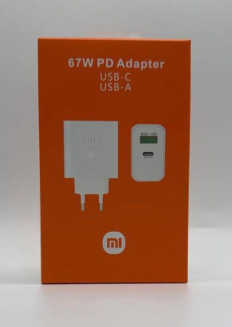 Chargeur 67W Xiaomi USB-C USB-A