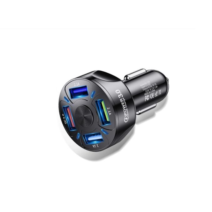 Chargeur USB universel à charge rapide 3.0 4.0 de 4 ports, 48W et 7A