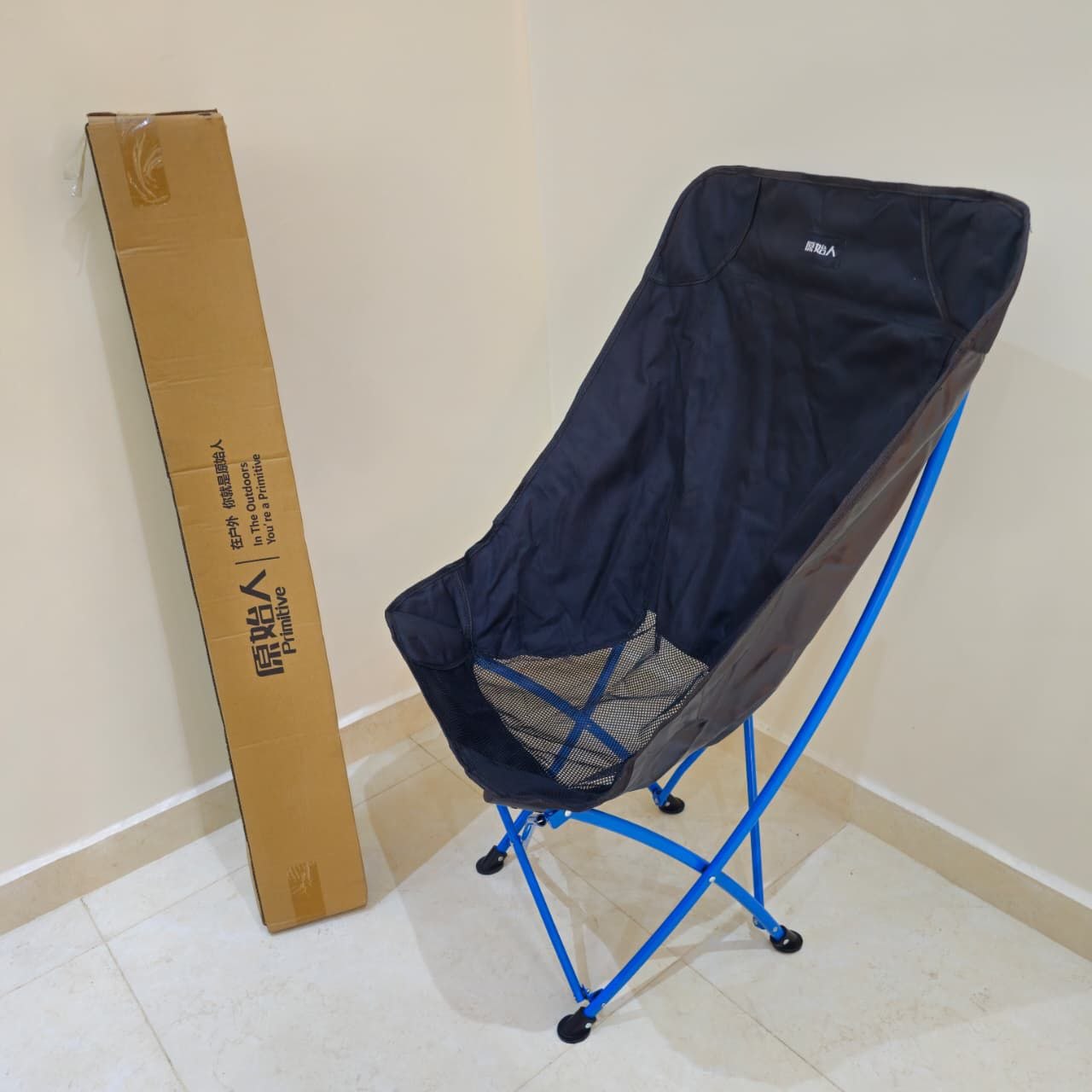 Chaise pliante portable pour camping كرسي قابل للطي محمول للتخييم