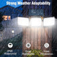 Triple LED Solar wall light sensor light JD-2757A JD-2656A SMD