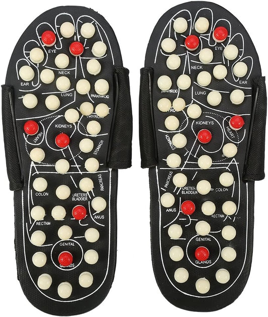 خف تدليك القدمين بالضغط الإبري Chaussons de massage par acupression et réflexologie plantaire pour hommes et femmes