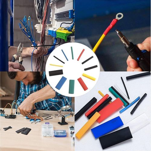 Kit de gaine thermorétractable 530 Pcs Isolation électrique et protection des câbles