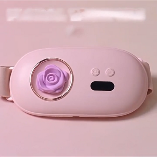Ceinture de Massage Chauffante Portable et Rechargeable  MASSAGE HEATING BELT حزام تدليك حراري محمول وقابل لإعادة الشحن