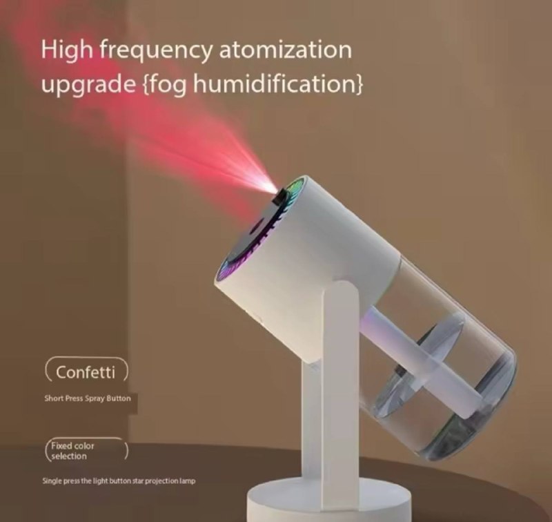 Projecteur d'étoiles, veilleuse et projecteur d'étoiles Humidificateur d'air silencieux, diffuseur d'huile et veilleuse