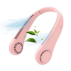 مروحة الرقبة المحمولة بدون شفرات Rechargeable USB Ventilateur tour de cou portable sans pales