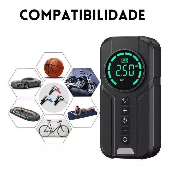 جهاز تشغيل بطارية السيارة مع ضاغط هواء Booster Batterie Voiture avec Compresseur,1000A Jump Starter Portable