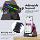 مكبر صوت لاسلكي قوي 5 في 1 بتقنية بلوتوث، حامل هاتف، إضاءة RGB Puissant haut-parleur Bluetooth sans fil 5 en 1 avec support pour téléphone, son surroundZJ-08  RGB