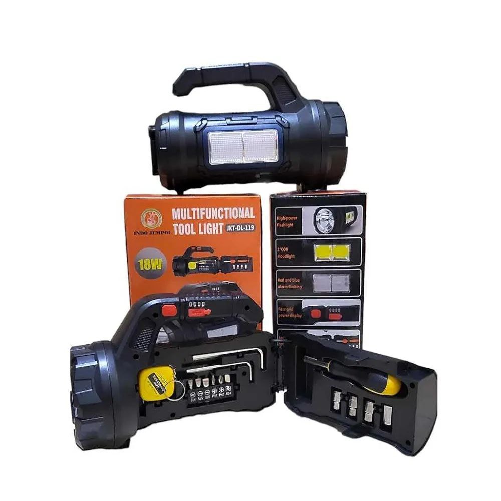 Multifunctional Tool Light 18W Blue Flash