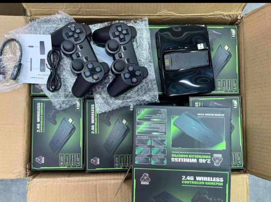 Console de jeux avec double manette