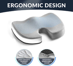 وسادة مريحة مصممة لدعم العمود الفقري بشكل فعال Coussin ergonomique pour soutenir efficacement la colonne vertébrale