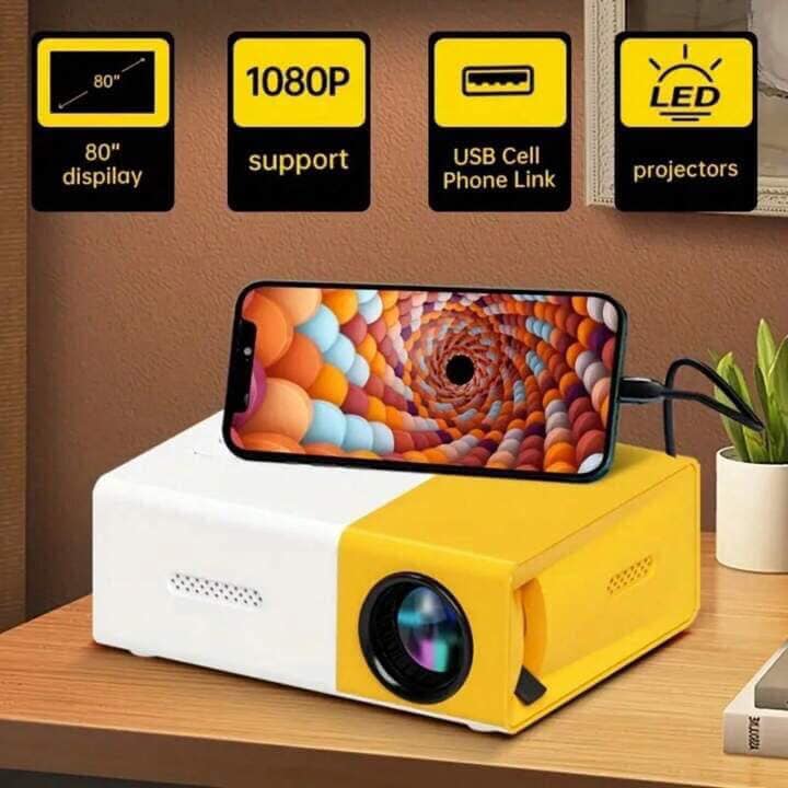Projecteur YG300 Mini Vidéo de cinéma جهاز عرض فيديو سينمائي صغير YG300