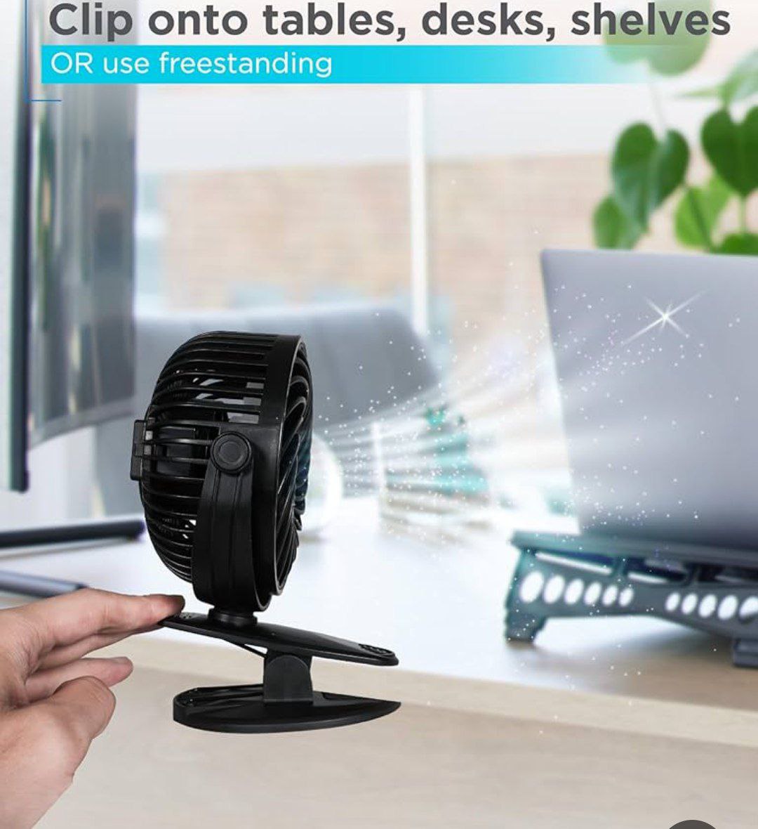 Mini ventilateur portable rechargeable مروحة صغيرة محمولة قابلة لإعادة الشحن