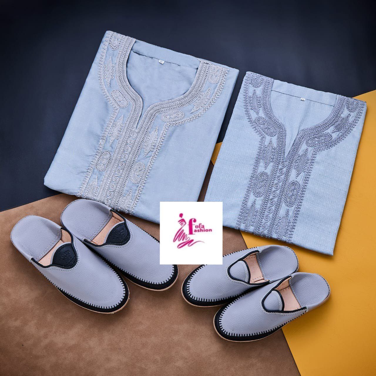 كندورة مع البلغة