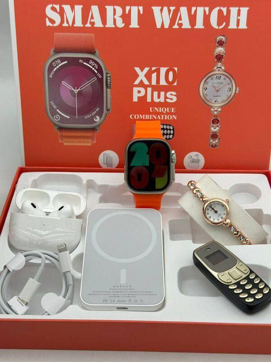 Smart watch X10 Plus montre earphone