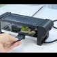 شواية كهربائية بقوة 350 واط لشخصين مع صفيحة حجرية، Barbecue à raclette électrique 350W