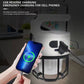 مصباح يدوي للتخييم يعمل بالطاقة الشمسية Lampe torche de camping solaire avec chargeur d'urgence rechargeable USB-C pour téléphones portables