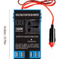 محول طاقة للسيارات Inverter de puissance 220V multi-fonction 1500W pour véhicule