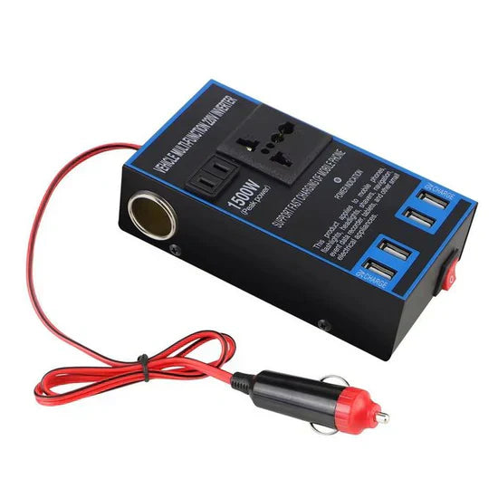 محول طاقة للسيارات Inverter de puissance 220V multi-fonction 1500W pour véhicule