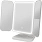مرآة مستحضرات تجميل قابلة للإزالة وتعديل الزاوية وإضاءةmiroir  LED Lighted ajustable angle removable cosmetic mirror