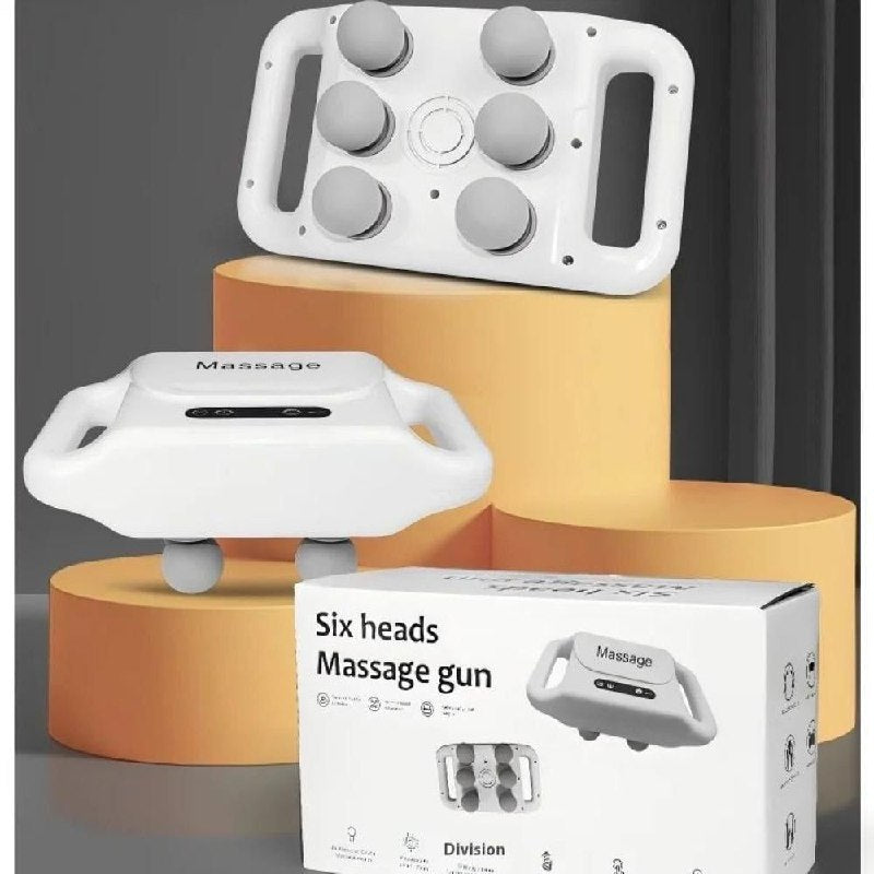 Six heads Massage Gun