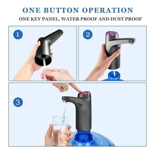 مضخة توزيع مياه كهربائية Pompe de distributeur d'eau électrique pour bidons