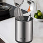 Milton Stainless Steel Rotating Cutlery Stand, Silver حامل أدوات المائدة الدوار من الفولاذ المقاوم للصدأ من ميلتون، فضي اللون