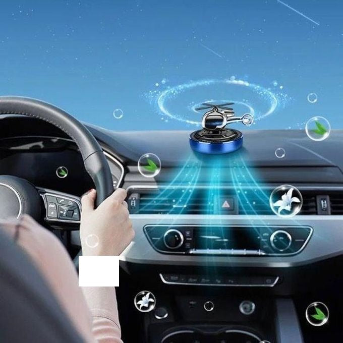 Diffuseur Voiture Énergétique Solaire Parfum معطر السيارة الشمسي بروائح متساوية الانتشار