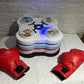 جهاز ملاكمة موسيقي تفاعلي يُثبَّت على الحائط للأطفال Machine de boxe musicale interactive murale pour enfants